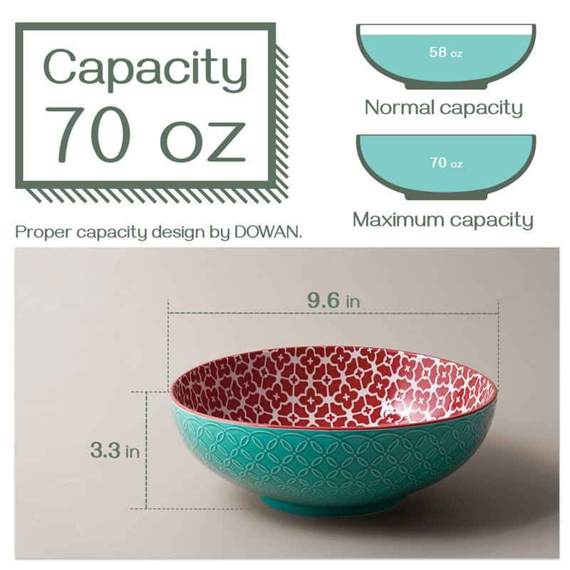 Artechworks Ceramic Salad Bowl