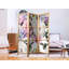 135cm W x 171cm H 3 - Panel Solid Wood Folding Room Divider