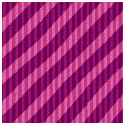 Tapis de bain rose à rayures diagonales mauves