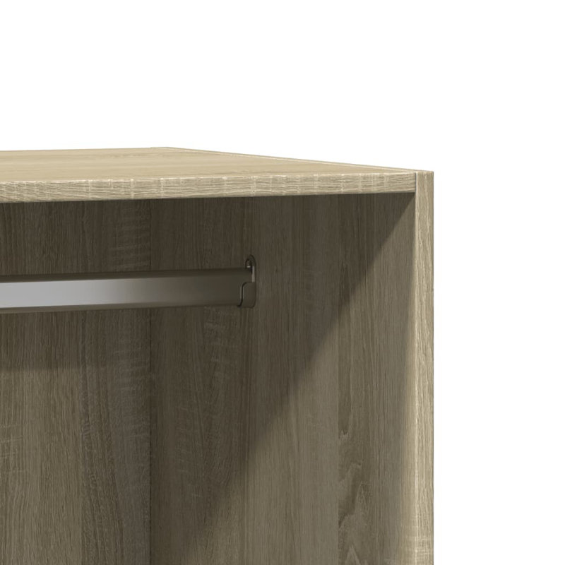Wardrobe 48X41x102 Cm Engineered Wood, Sonoma Oak