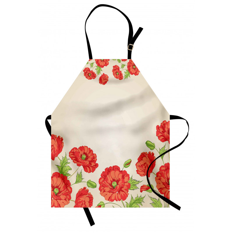 Floral Bib Apron