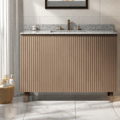 Freestanding Standard With Granite Top