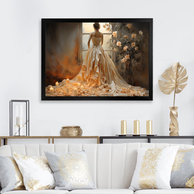 Elegant French Couture Ballgown - Dior Wall Art
