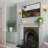 Modern Clear Striped Ribbed Glass Bath Sconce
