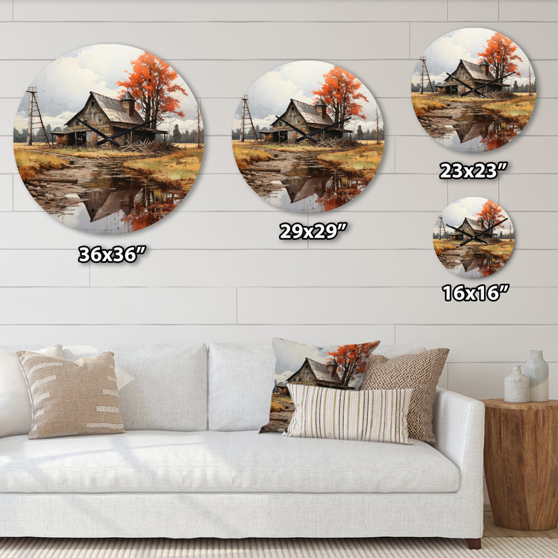 Metal Wall Clock, Large