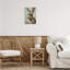 «Bunny & Daisy Crown», plaque murale par Petal Prints Design-1942626732