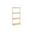GROOVE SHELVING NARROW RAW