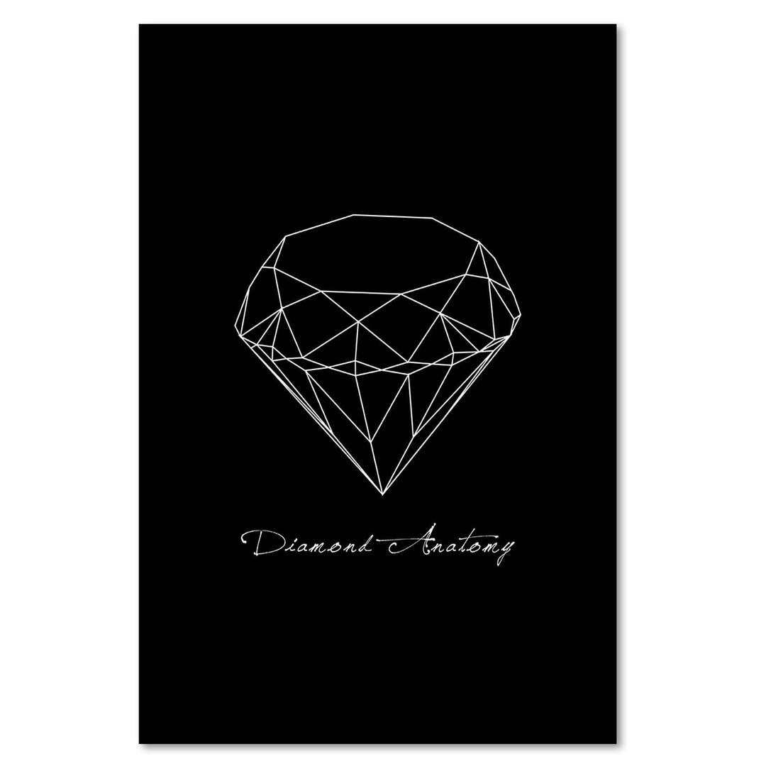 Leinwandbild Diamond Anatomy