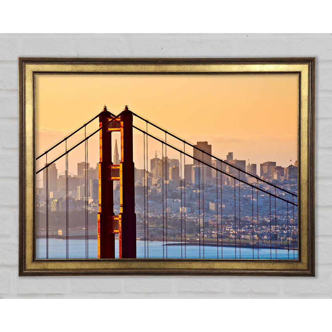 Golden Gate Bridge Struktur - Einzelner Bilderrahmen Kunstdrucke