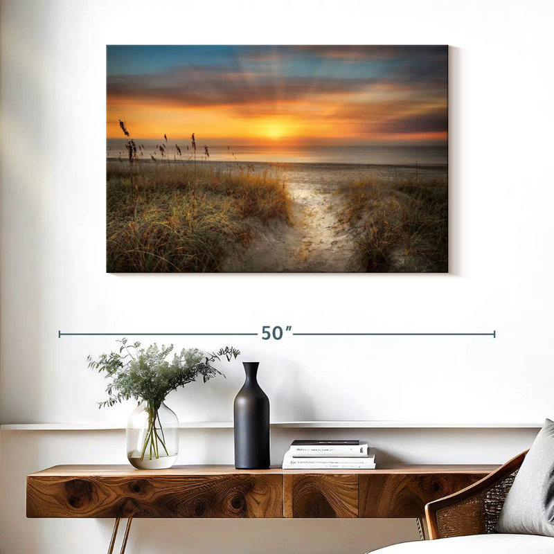Gillard Sandy Walk At The Dunes, 26" H x 39" W