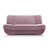Pink 100 % polyester is out of stock