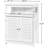 23.5" W x 31.5" H x 12" D Free-Standing Bathroom Cabinet-789272956