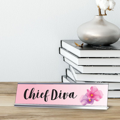 Enseigne de bureau Chief Diva