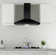 Tieasy 24" Stainless Steel 400 CFM Convertible Wall Range Hood with Mesh Filter
