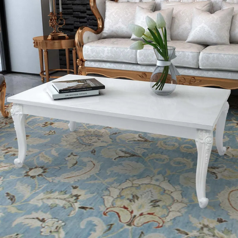 Roussillon Four Leg Coffee Table, 42cm H x 115cm L x 65cm W