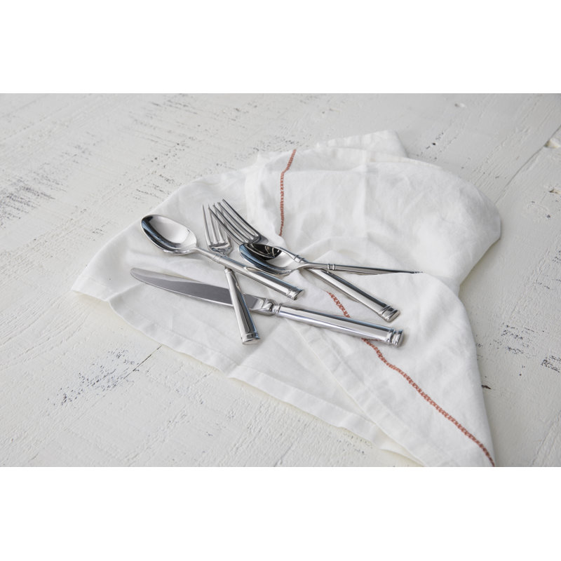 Bistro 20 Piece 18/10 Stainless Steel Flatware Set, Service for 4