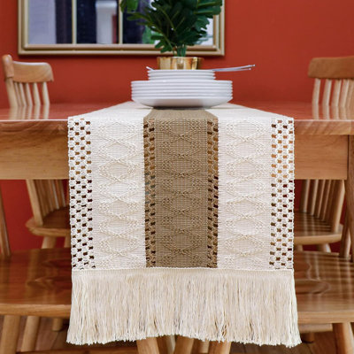 Chemin de table Cotton Lace