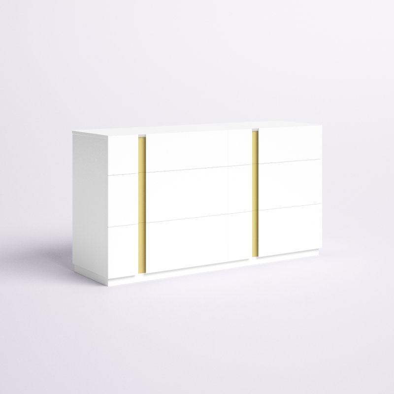 Galilee 6 Drawer 57'' W Dresser