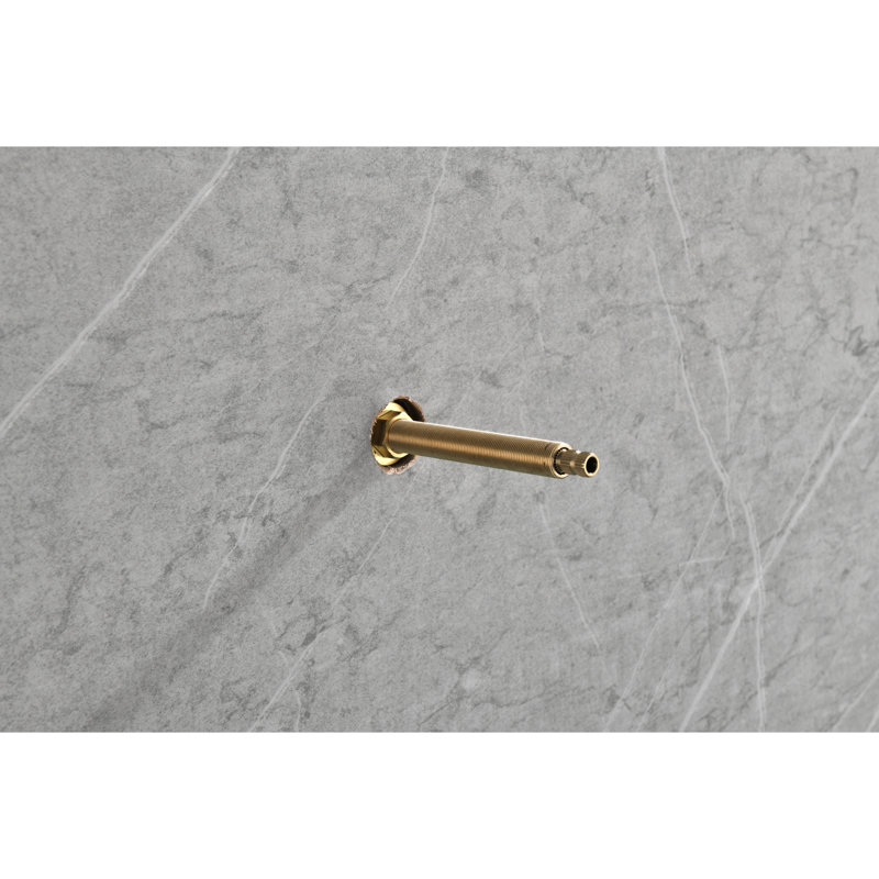 Valve de gestion du volume de douche 3/4 po en noir mat - Corps de poignée en laiton réglable, résistant à la rouille et à la corrosion, facile à installer avec la structure, qualité simple