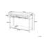 Olive 112cm Console Table-39610798