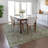 Washable Floral Indoor / Outdoor Rug-416371419
