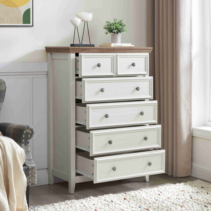 Commode moderne à 6 tiroirs, commode à tiroirs et rangement pour vêtements