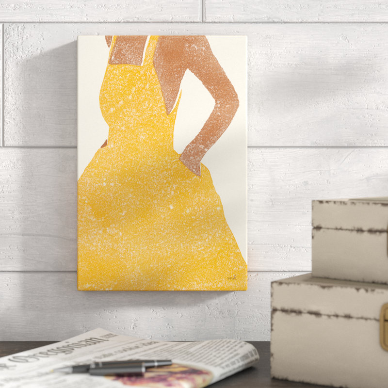 «All Dressed Up II» par Moira Hershey - impression sur toile tendue, H 12 po x l 8 po
