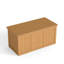 Banc de rangement élégant pour patio-118232656-118232655