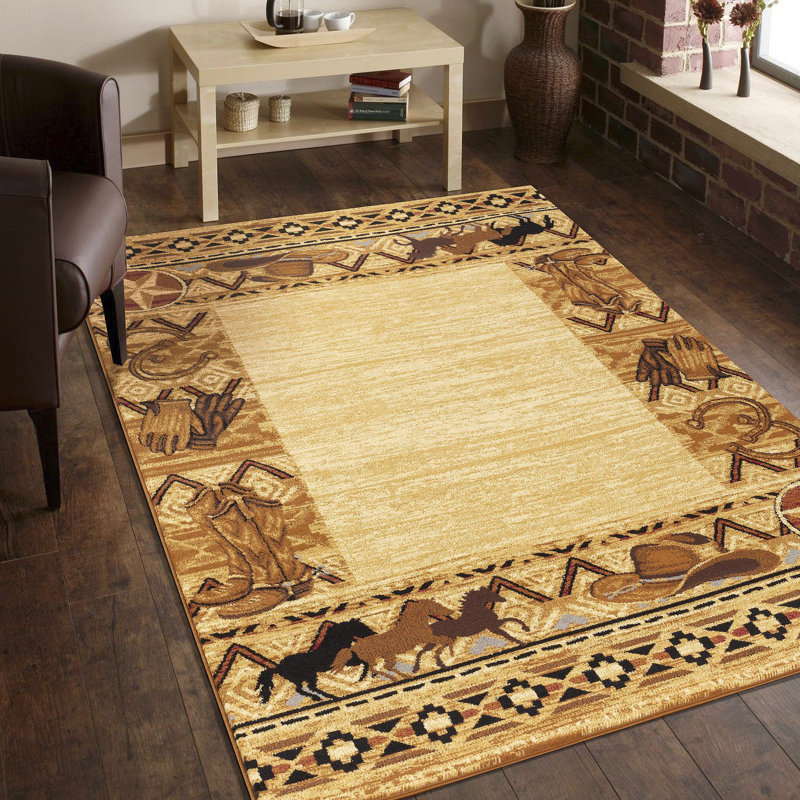 Southwest Area Rug, Rectangle 2' x 3'