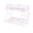 Metal Bunk Bed with Reinforced Slats, Guardrails and Built-In Ladder-478157310