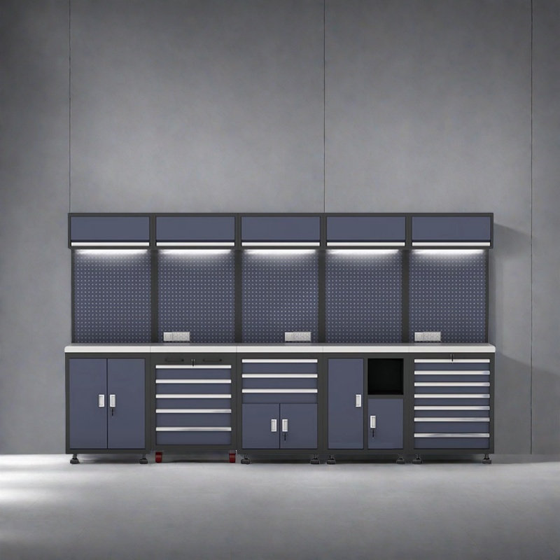 Workshop garage complete storage system set