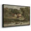 Paysage rétro - DCXVII - Toile tendue avec châssis-1332009109-1332118447