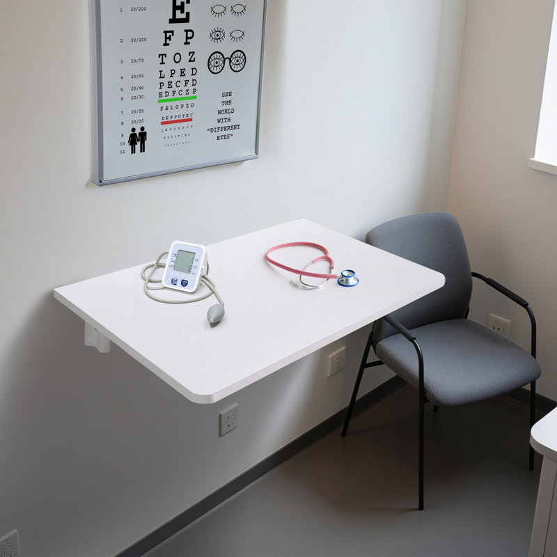 Floating Desk, White