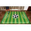 Tapis vert à rayures Brodowsky-783104881