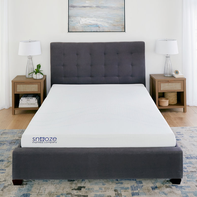 Twin 6-Inch Gel Memory Foam Adjustable Mattress
