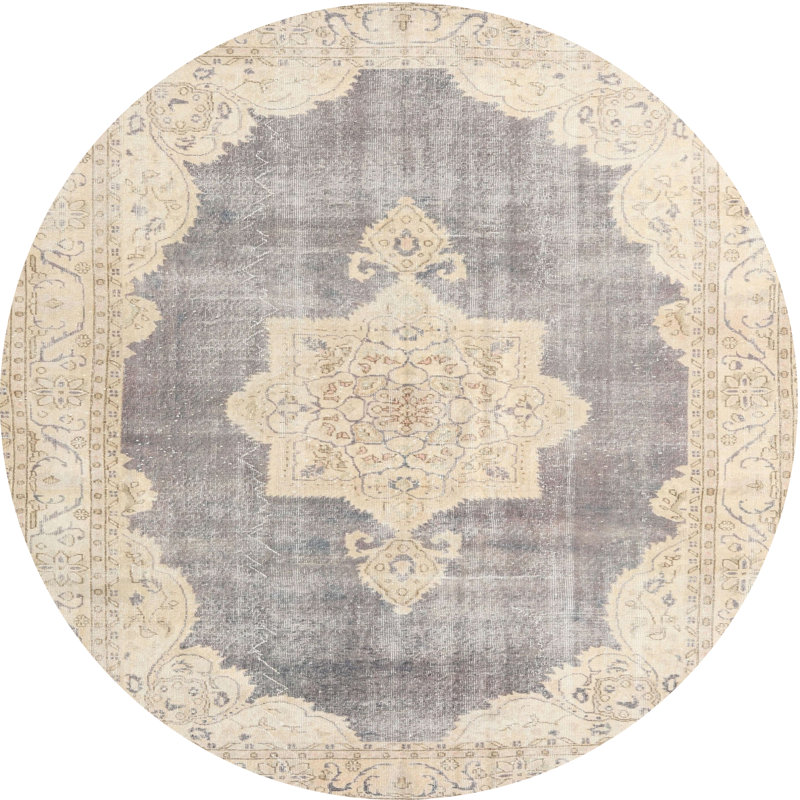 Oriental Indoor Rug, Round 4'