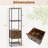 4-Tier Bookshelf with 4 Open Shelves Storage Drawer Modern Book Storage Organizer-2134058011