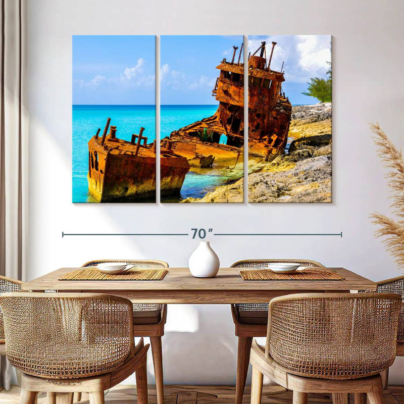 Mehar Bimini Shipwreck, 42" H x 65" W
