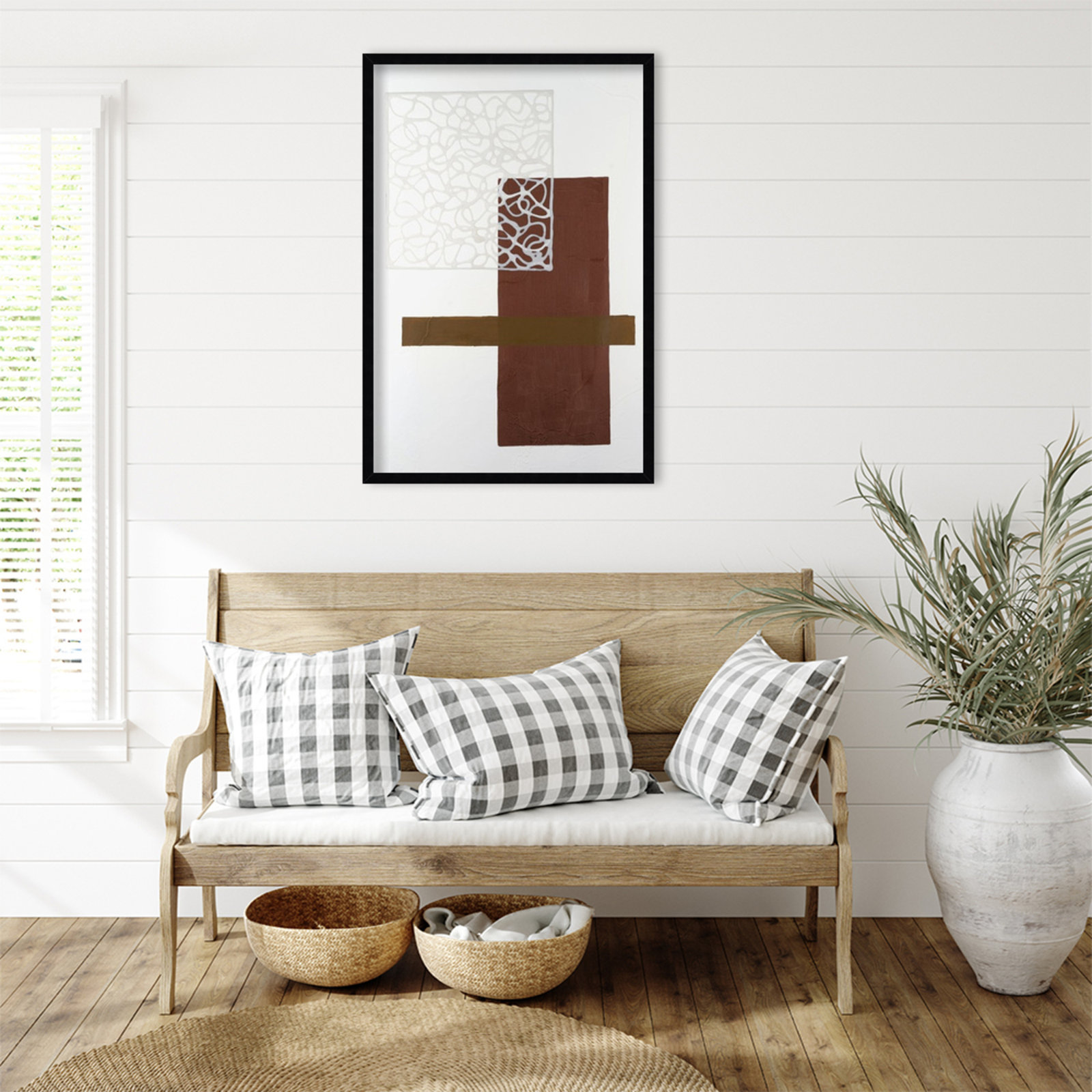 Nooks and Crannies No. 4 Print, 33" H x 23" W, Black