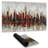 Abstract colorful skyscrapers - 14.00"x24.25" Desk mat