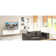 Bobb Media Console TV Stand with Storage