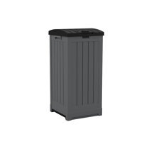 Global Industrial™ Heavy Duty Black Trash Liners, 1.5 Mil, 13