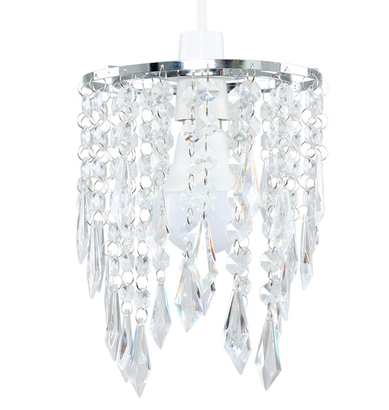 21 cm H Novelty Pendant Shade ( Screw On ), Clear