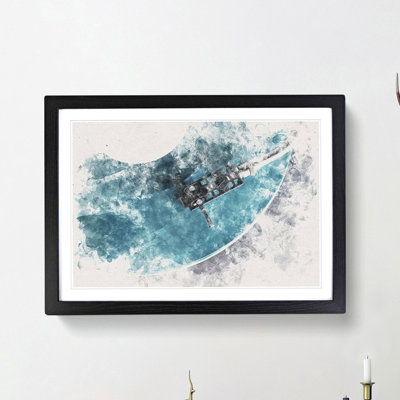 The Record Player Needle - Picture Frame Painting Print