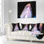  Abstrait belle tranche d'agate sur un coussin noir-29964110-29965559