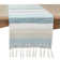 Fringed Stripe Table Runner