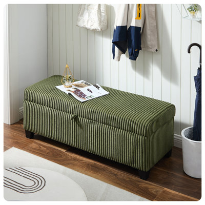 Nehara Upholstered Ottoman by Hokku Designs