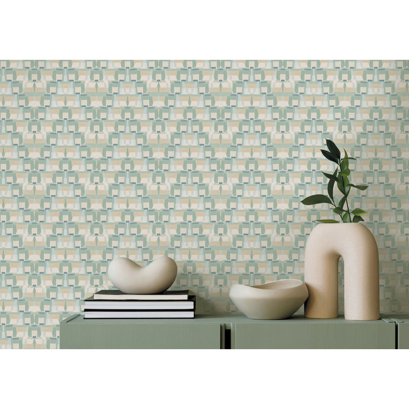 Pamperlone 10m x 60cm Wallpaper Roll, Green