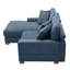 2 Seater Corduroy Sofa & Chaise-114969839