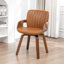 Fauteuil pivotant rembourré en similicuir Dundrod-123200634